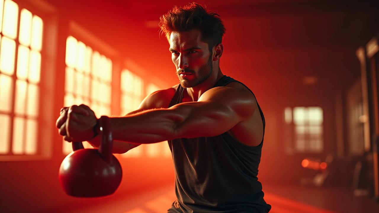 Elite athlete performing high-intensity training in a South Yarra studio